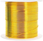Mandala Crafts 16 Gauge Anodized Aluminum Craft Wire for Jewelry Making - 400 FT Colored Flexible Pastel Wire - Bendable for Bonsai Armature Crafting Sculpting