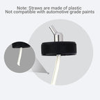 ABEST New 10PCS Dual Action Airbrush Plastic Bottle Jar 22CC / Standard Suction Lid Paint Cup Air Brush Accessories Model Air Tool Box