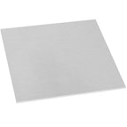 6061 T651 Aluminum Sheet Metal 12 x 12 x 1/4 (0.25”) Inch, Flat 6MM Aluminum Metal Plate for Crafting, Industrial, Double-Side Protective Film