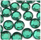 The Crafts Outlet 72pc Rhinestones Round 20mm - Flatback Light Blue LBL