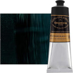 Charvin Extra Fine Professional Artist Acrylic Paint Colors, Nature Themed Hues, 150ml Intense Black