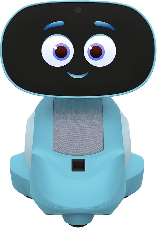 Miko 3: AI-Powered Smart Robot for Kids | STEAM Learning & Educational | Interactive Robot with Learning apps & Unlimited Games | Birthday Gift for Girls & Boys Aged 5-12| Blue.