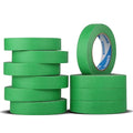 Green Painters Tape,1 inch x 60 Yards x 10 Rolls (600 Yards Total) - Medium Adhesive Masking Tape for Painting,Labeling,DIY Crafting,Decoration and School Projects