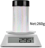 Holographic Fine Glitter for Epoxy Resin DIY Craft,ANGXILIN High Capacity 260g Shaker Bottle Fine Glitter for Nail Art Face Body Make Up,Tumblers Earrings Jewelry Making Fine Glitter (Laser Gold)