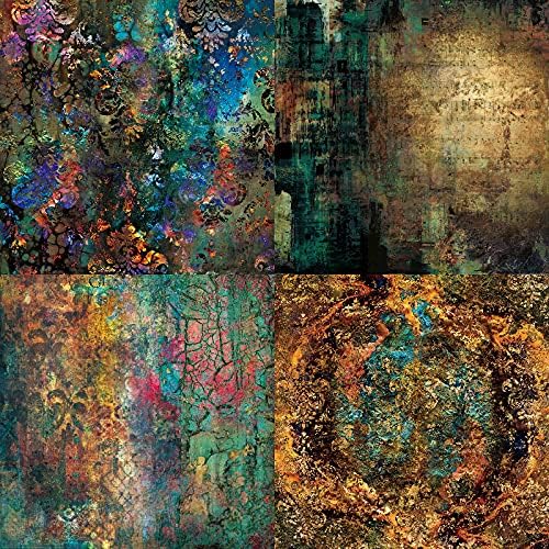 6x6 Mixture Passion Scrapbook Paper Pad, 24 Sheets, Single-Sided, Medieval Painting Patterns, Cardstock Paper for Scrapbooking, Cardmaking, DIY Projects