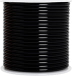 Mandala Crafts 13 Gauge Anodized Aluminum Craft Wire for Jewelry Making - 300 FT Colored Flexible Silver Black Wire - Bendable for Bonsai Armature Crafting Sculpting