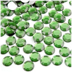 The Crafts Outlet 144pc Rhinestones Round 10mm - Flatback Devil Red Wine