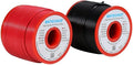 BNTECHGO 22 Gauge PVC 1007 Solid Electric Wire Red and Black Each 100 ft 22 AWG 1007 Hook Up Tinned Copper Wire