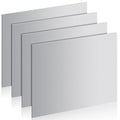 4 Pcs 16 Gauge Steel Sheets Metal Cold Rolled Steel Plate, 12" x 8" Weldable Metal Sheet for DIY Craft Projects, Industrial, Professional