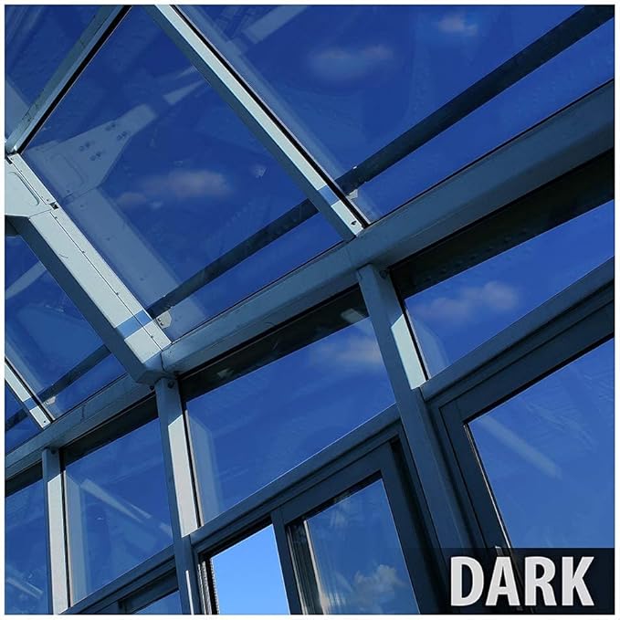 BDF EXNA20 Exterior Window Film Daytime Privacy and Heat Control Natural Black 20 (Dark) - 36in X 14ft