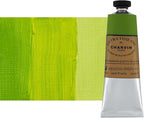 Charvin Extra Fine Oil Paint, Meadow Green 60 mL - Triple-Milled, Rich Texture, Poppy Oil-Based, Light-Fast, Handmade, Archival Quality