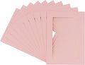 5x7 Mat for 8.5x11 Frame - Precut Mat Board Acid-Free Show Kit with Backing Board, and Clear Bags Soft Pink 5x7 Photo Matte Made to Fit a 8.5x11 Picture Frame Matboard for Framing, Pack of 25 Mats