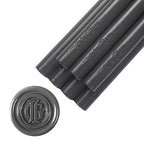 Glue Gun Wax Seal Sticks, 8 Pcs Black Sealing Wax Sticks for Wedding Invitation Envelopes, Antique Stamp Seals, Letter Sealer, Scrapbook Supplies, Christmas Cards, Gifts Wrapping