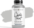 GRANOTONE Chalk Paint for Furniture | Matt-Finish Water-Based Acrylic Paint for Wood, Walls, Metal, Glass, Paper, Fabric Canvas | Maximum Coverage Chalk Paint for Kids & Adults, 250 Ml (AVIATOR GREY)
