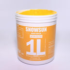 SNOWSUN Yellow Acrylic Paints, Large Bulk Heavy Body Acrylic Paint (42.4 oz, 1L) - Non Toxic Gloss Thick Art Paint for Multi-Surface, Ideal for Canvas Wood Ceramic Fabric and Leather, Stone Craft, for Artists & Beginners