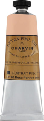 Charvin Extra Fine Oil Paint, Portrait Pink 60 ml - Triple-Milled, Rich Texture, Poppy Oil-Based, Light-Fast, Handmade, Archival Quality