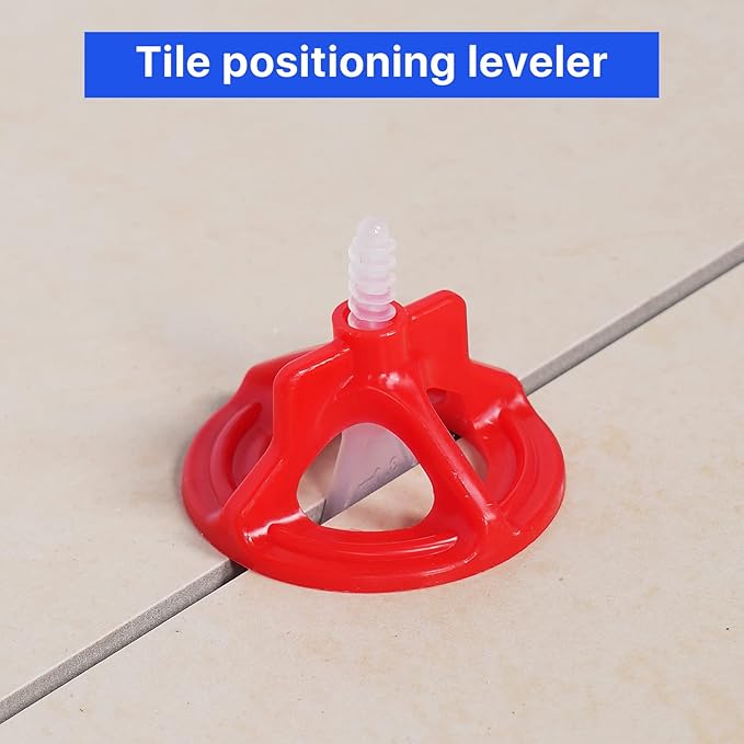 Professional Tile Leveling System Kit，Anti-Loosening Spacers/Wall, Bathroom Tiling - 1/16" Precision Alignment & Grout Spacing Tools(2000base, 1/16)