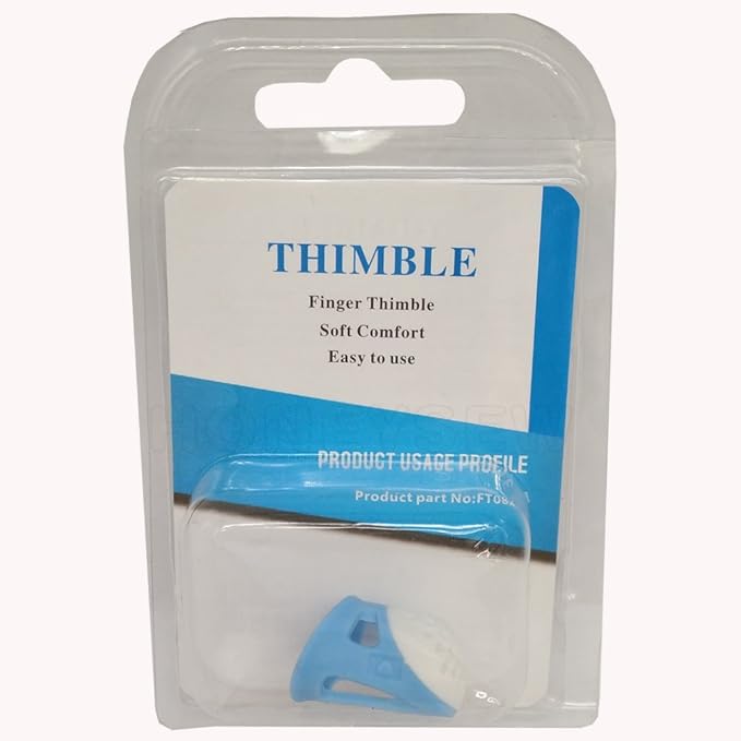 HONEYSEW Soft Comfort Thimble Two Size for Choose (Small Size)