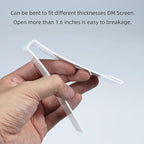 White Acrylic Erasable Screen Top Initiative Trackers 12PCS for DND, Other Tabletop RPG Game Accessories