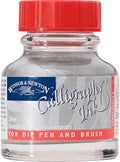 Winsor & Newton Calligraphy Ink, 30ml (1-oz) Bottle, Silver