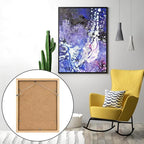Picture Hanging Wire Kit, 100 FT Braided Hanging Wire, 60pcs D Ring Picture Hangers , 60pcs Aluminum Crimping Loop Sleeve, 60pcs Screws, for Hanging Pictures Painting Hanging Kit Photo Frames