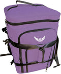 Ultimate Board Game Travel Bag – Durable Storage Case for Up to 10 Games, Water-Resistant, Adjustable Strap & Handles – Perfect for Game Nights, Conventions & Tournaments (Parent) (Purple)