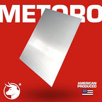 Metoro .2 Pack 250 x 36 x 12 Aluminum Sheet Plate - Grade 5052 | Durable & Versatile Metal for DIY, Industrial, Signage, Prototyping | Corrosion-Resistant, Weldable, and Strong (2, 1/4" x36" x 12")