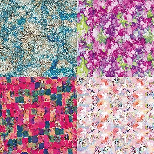 DESEACO 6x6 Floral Scrapbook Paper, 24 Sheets, Single-Sided, Cardstock
