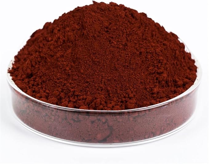 GOODTAKE Concrete Pigment, Wine Red Iron Oxide Pigment Powder, Concrete Cement Dye Color Pigment for Pastel, Tile, Paint, Mortar, Clay, Lime, Grout, Bath Bombs Coloring (Wine Red, 16 oz)
