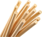 HOPELF 25PCS Dowel Rods Wood Sticks Wooden Dowel Rods - 3/8 x 48 Inch Bamboo Sticks - for Crafts，Hardwood Dowel Rod Assortment，Wooden Rod Sticks Doweling Rods， DIYers.