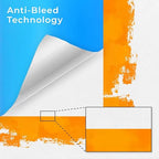 VViViD Blue Stencil Vinyl Masking Film with Anti-Bleed Technology (12" x 25ft)