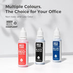 Premium Stamp Ink, Quick-Drying and AP-Certified Non-Toxic Refill Ink for Self-Inking Stamps, Date Stamps and Stamp Pads(Red, 1oz)