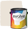 EVOLVE Paint & Primer: Environment-friendly, Low Sheen with One-coat Coverage for Interior & Exterior surfaces (Coconut Cream, 1-Gallon)