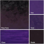 Tusc & Pine Artist Oil Paint - Dioxazine Purple, 40 ml, Non-Yellowing, Rich & Creamy Consistency, Maximum Pigment Load, Small Batch Milled Oil Paints Made in the USA for Professional Artists
