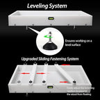 Large Reusable Epoxy Resin Mold 30×16×3 Adjustable Clamping System – Ideal Resin Molds for Coffee Tables, Trays, Cutting Boards & DIY Projects