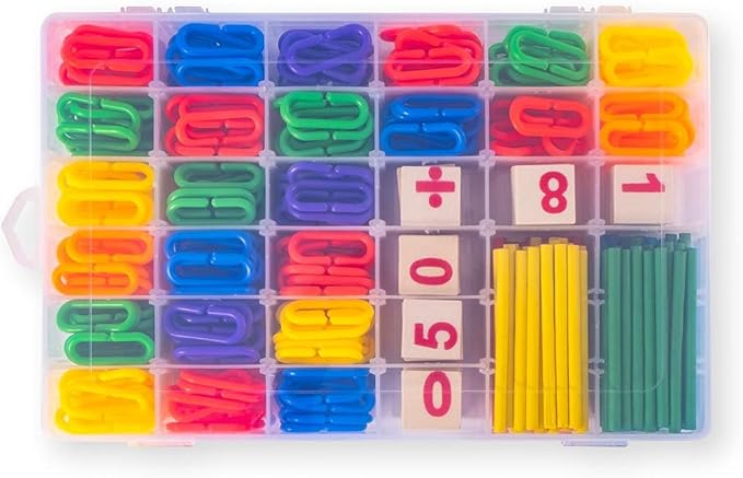 Plastic Organizer Container Box 36 Compartments Jewelry Storage Box with Adjustable Dividers (1 Pack)