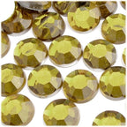 The Crafts Outlet 72pc Rhinestones Round 20mm - Flatback Fucshia