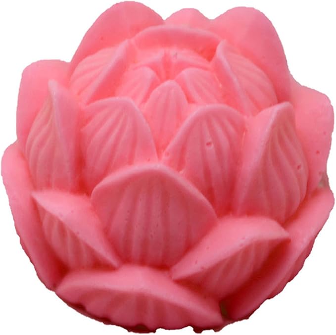 Lotus Flower Silicone Soap Mold Candle Mold Fondant Chocolate Cake Candy Mould Resin Clay Baking Pastry Tools