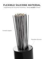 20 AWG Silicone Wire Kit 50FT, 20 Gauge Stranded Tinned Copper Wire Spool, 5 Colors 10FT Each,Flexible Electrical Wire for DIY, Automotive, LED, Arduino, Battery Projects