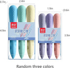 Colorful Erasers 3 Pack Pencil Erasers Grippable Erasers for Kids Bulk for Students School Supplies Office Prize Gifts(Colorful Holes Big)