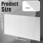 1 Pcs 430 Stainless Steel Sheet Metal 10 x 8 Inches 24GA Metal Plates Panel #4 Brushed Finish Magnetic Mount Board Wall Food Truck Restaurant Crafting Kitchen Floor Trailer Garage Gym