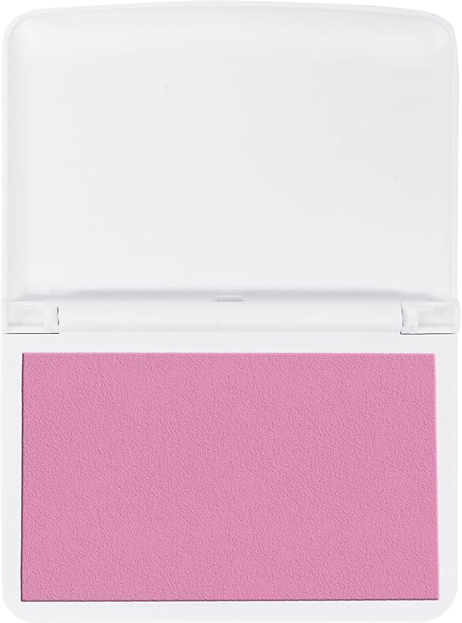 COLOP Make Series, Ink Stamp Pads, with Non-Toxic Premium Ink, Water-Based Acid-Free (Soft Pink, Make 2-2-3/4" x 4-1/4")