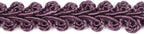 BEL AVENIR Braid Trim 1/2 inch 13.6 Yards French Gimp Basic Sewing Polyester DIY Crafts Costume Home Decorative (Dark Purple)