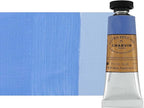Charvin Extra Fine Oil Paint, Royal Blue 20 ml - Triple-Milled, Rich Texture, Poppy Oil-Based, Light-Fast, Handmade, Archival Quality