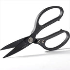 Heavy Duty All Purpose Scissors, Stainless Steel Blades, Frosted Gray Comfort Grip Handle, 8.5 Inch Professional Multipurpose Utility Sharp Shears for Kitchen, Garden, Office, Craft, Sewing