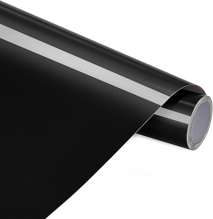 Ant Smart Adhesive Permanent Vinyl Compatible with Cricut Explore and Maker Series Without Cutting Mats, Create DIY Projects, Decals, Stickers & More (Black, 13inchx15ft)