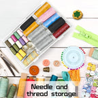 DUOFIRE Small Plastic Box Organizer Box Small Plastic Storage containers Small Plastic case for Storage Pencils and Art Supply Storage Organizer Rectangle(7.7 x 4.1 x 0.9inch) 2 Pack