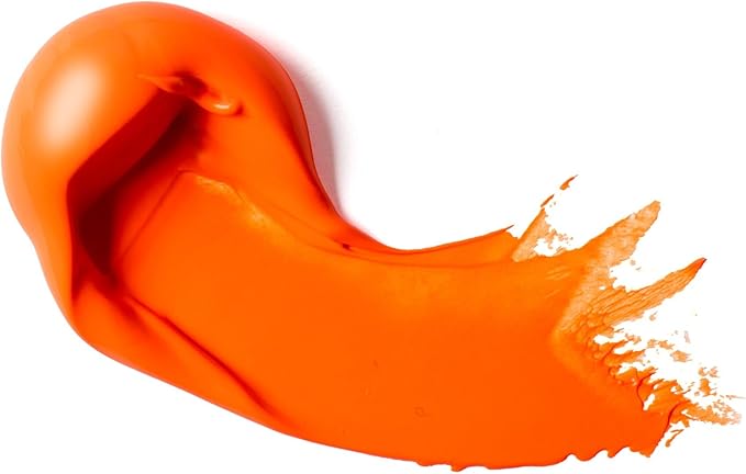 Liquitex Professional Heavy Body Acrylic Paint, 2-oz (59ml) Tube, Fluorescent Orange