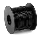 Aluminum Craft Wire, 75 Feet 1.5mm/ 16 Gauge Black Bendable Soft Metal Aluminum Sculpting Wire Roll Bulk for DIY Crafts Jewelry Making
