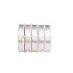 Silver Copper Wire 0.6mm Bead Cord for Bracelet Necklace Charm Beading Jewelry Making 16yard